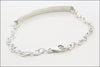 Custom Name Silver Bar Bracelet | Personalized Mom Bracelet, Sterling Silver Bracelet, Mommy Bracelet, Name Bracelet