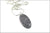 Custom Fingerprint or Thumbprint Oval Necklace