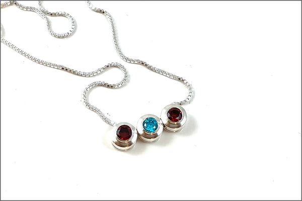 Necklace Chain Set 3 Birthstones | Rosefield Official