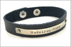 Custom Name 1/2" Leather Bracelet | Personalized Name Bracelet