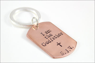 Personalized Godfather Keychain