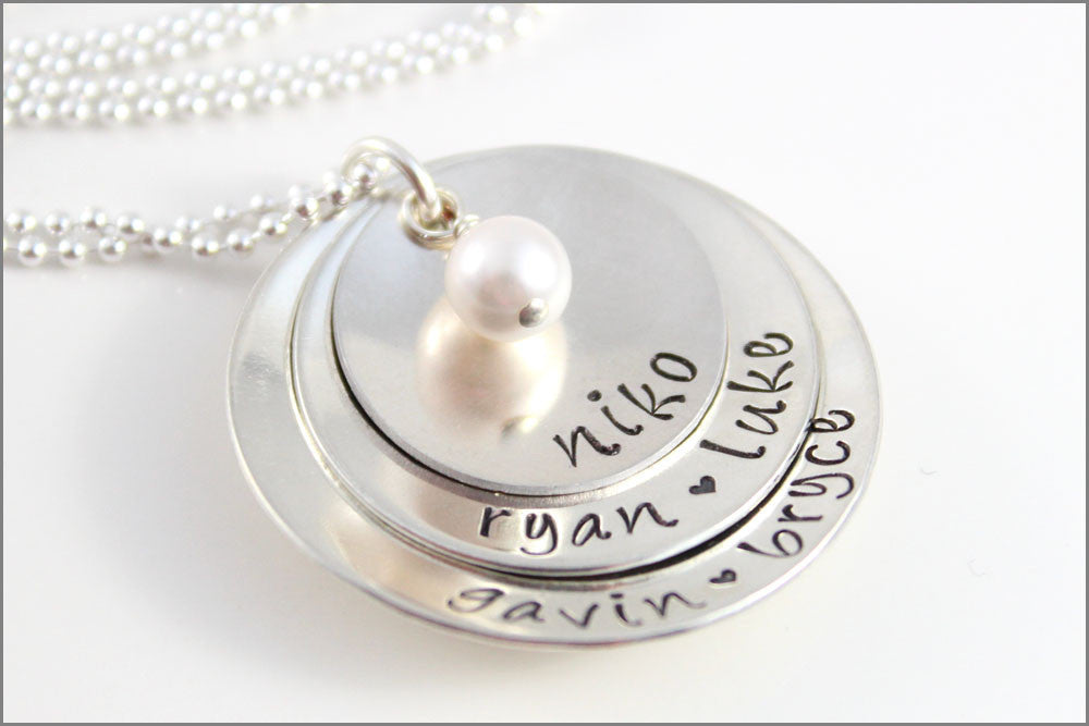 Aegis Diamond Alphabet Personalised Pearl Necklace – psyndrome