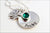 Sterling Silver Lucky Necklace | Four Leaf Clover Charm, Birthstone Mom Necklace, Special Gifts for Mom