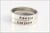 Personalized Name or Date Stacked Skinny Ring in Sterling Silver | Customize Ring with Your Information