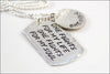 Personalized Army Necklace with Name | Soldiers & Jesus