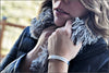 Personalized Sterling Silver Family Cuff Bracelet | Last Name & Est Date
