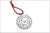 Christmas Ornament Spiral Disc | Personalized with Names, Birthstones & Year