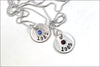 Personalized Year & Birthstone Necklace