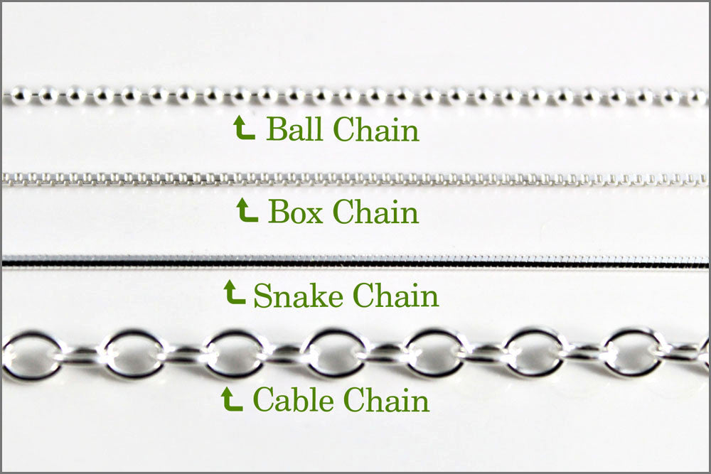 Women's Sterling Silver Cable Chain | New Chain or Chain Replacement