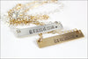 Grandma Bar Necklace | Gold Filled, Sterling Silver, Rose Gold