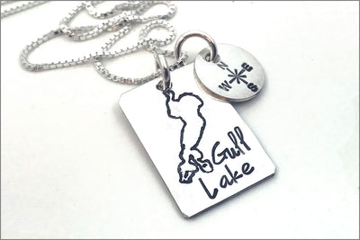 Wear Your Lake | Custom Lake Necklace