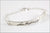 Custom Sterling Silver Handwriting Bracelet | Signature Bracelet, Message Bracelet, Remembrance Bracelet