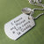 I Found My Prince Daddy Necklace with Name Pendant in Sterling Silver | Personalization & Hand Stamped | Father's Day Gift