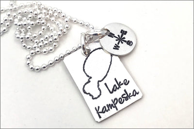 Wear Your Lake | Custom Lake Necklace