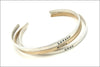 Custom Skinny Cuff Bracelet | Couples Initials, Custom Quote, Family Bracelet, Name Bracelet, Mommy Bracelet